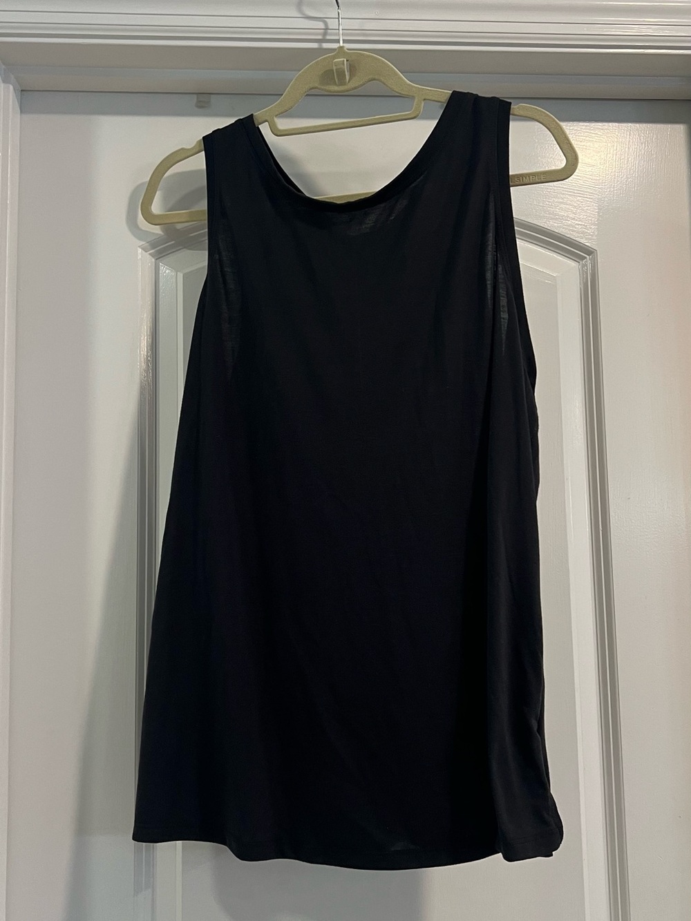 all in motion Black Scoop Neck Tank Top